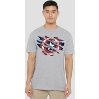 Marvel Torn Cotton T Shirt
