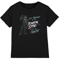 Star Wars Give Yourself To The Dark Side Kids T-Shirt Black | Size: 12-13 Years