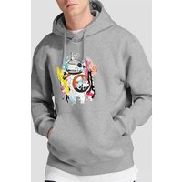 BB8 Abstract Hoodie Light Grey