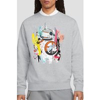 BB8 Abstract Sweatshirt Light Grey