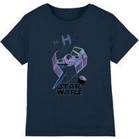 Star Wars Death Star Defenders Kids T-Shirt Navy | Size: 12-13 Years