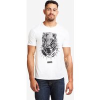Panther Mask T Shirt White