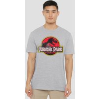 Distressed Logo Cotton T Shirt