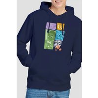 Star Wars Men's Young Jedi Adventure Blocks Hoodie Navy | Size: 2XL