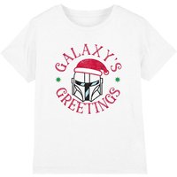 Mandalorian Christmas GalaxyS Greetings T Shirt