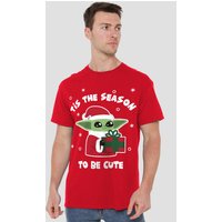 Mandalorian Grogu Tis Christmas Season T Shirt
