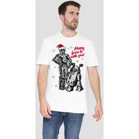 Merry Christmas Droids T Shirt