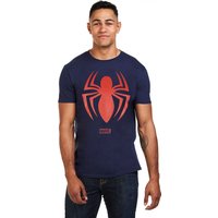 Spiderman Logo Cotton T Shirt Red
