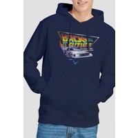 NBCU Back To The Future Tour Hoodie, Navy | Size: Large