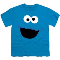 Sesame Street Cookie Monster Face T-Shirt in Blue | Size: 3-4 Years