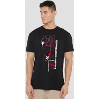 Spiderman Spider-Man Miles Morales T-Shirt, Black | Size: XL