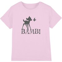 Bambi Girl's Silhouette T-Shirt Light Pink | Size: 9-10 Years