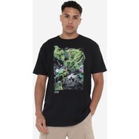 Hulk Battle Scene T Shirt