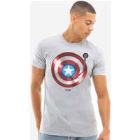 Marvel Record Shield T Shirt