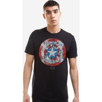 Captain America Shield Sketch T Shirt