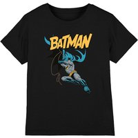 Batman Boy's Action T-Shirt Black | Size: 3-4 Years