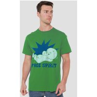 Casper Free Spirit T Shirt Dark Green
