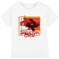 Star Wars Retro Kids Badge T-Shirt White | Size: 5-6 Years