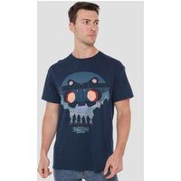 Robot Head Silhouette T Shirt