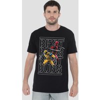 DEADPOOL & WOLVERINE BEST BUBS STENCIL T Shirt