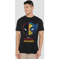 DEADPOOL & WOLVERINE WORN CREST T Shirt