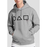 Squid Game Main Icons Hoodie Athletic Heather