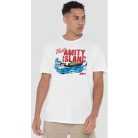 Jaws Visit Amity Island Bite T Shirt