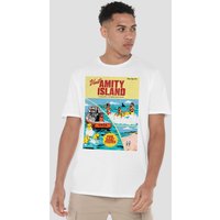 Jaws Visit Amity Travel Poster T Shirt