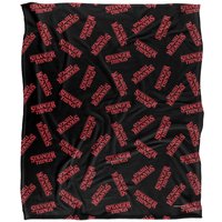 Logo Pattern Officially Licensed Silky Touch Super Soft Throw Blanket 152 x 127 cm