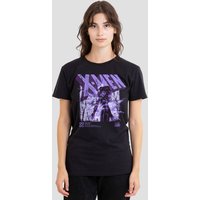 Marvel Women's XMen Jean Grey Info T-Shirt, Black | Size: Small