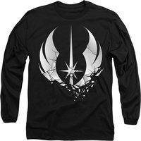 ObiWan Kenobi Shattered Jedi Long Sleeve T Shirt