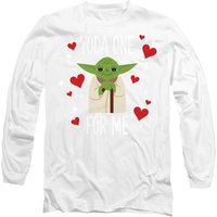 Valentines Day Yoda One Me Long Sleeve T Shirt