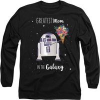 Mothers Day Greatest Mom Galaxy Long Sleeve T Shirt