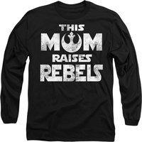 Mothers Day Mom Raises Rebels Long Sleeve T Shirt