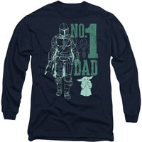 Mando No. 1 Dad Long Sleeve T Shirt