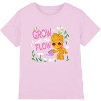 Guardians Galaxy Groot Grow Flowers T Shirt Light