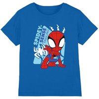 Marvel Boy's Spidey & His Amazing Friends Spidey Senses T-Shirt, Royal Blue | Size: 12-13 Years