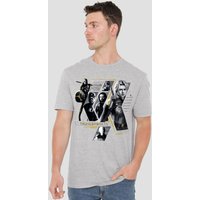 Marvel Thunderbolts Anti-Hero Team T-Shirt, Heather Grey in Light Grey | Size: Large