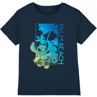 Lilo & Stitch Gradient Palm Beach T Shirt
