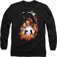 Episode III Revenge Sith Retro Classic Poster Long Sleeve T Shirt