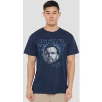 Episode III Revenge Sith Jedi Master Obi Wan Portrait T Shirt
