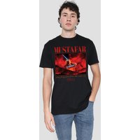 Episode III Revenge Sith Jedi Sith Mustafar Face Off T Shirt