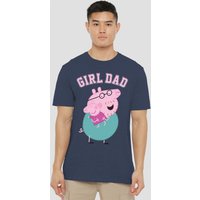 Peppa Pig Daddy Pig Dad T Shirt Heather