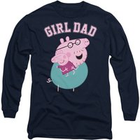 Peppa Pig Daddy Pig Dad Long Sleeve T Shirt