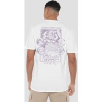Marvel Fantastic Four In Search Of Galactus Mono (Back Print) T-Shirt, White | Size: Large