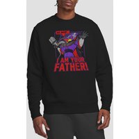 Disney Toy Story 2 Pixar Toy Story Dad Zurg Is Your Father Sweatshirt, Black | Size: Large