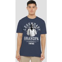 Season Legendary Grandpa T Shirt Heather