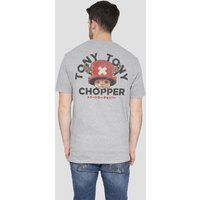 Chopper Face T Shirt Heather Grey