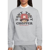 Chopper Face Sweatshirt Heather Grey