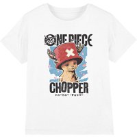 One Piece Boy's Chopper Portrait Kids T-Shirt, White | Size: 3-4 Years